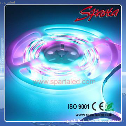 Chrismas decoration 12V 30LED rgb led strip light SMD5050 flexible